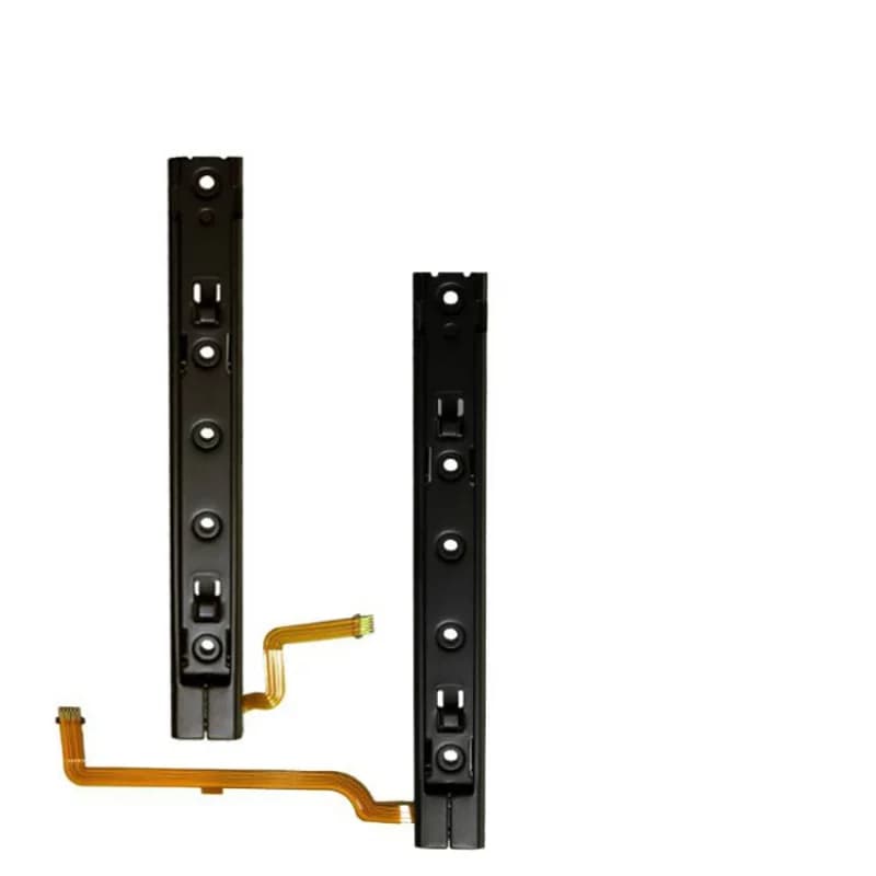 Original Repart Part Right And Left Slide Rail With Flex Cable Fix Part For Nintendo Switch OLED Console NS Rebuild Track
