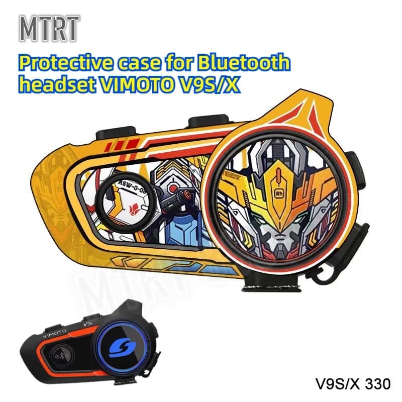 Suitable for Weimaitong V9s Sticker Universal V9x Bluetooth Headset Decorative Protective Film Waterproof Sticker Up To Printing