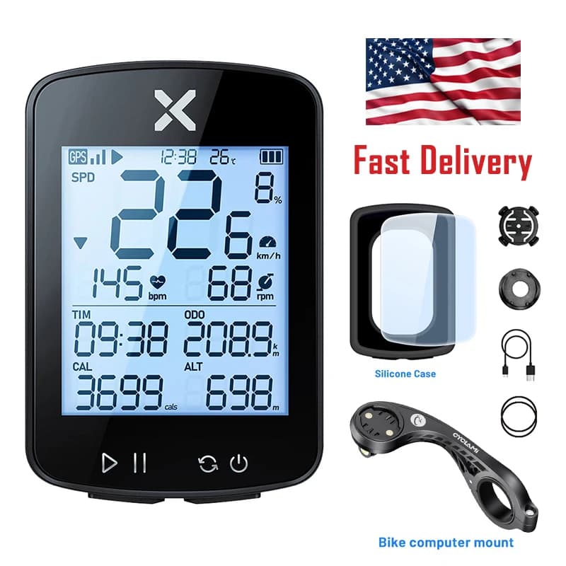 XOSS G2 Plus Bike Computer Wireless GPS Cycling Speedometer Waterproof ANT+ Cadence Speed Smart Bicycle Odometer Roadbike MTB