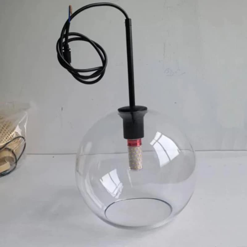 Postage or Extra Fee  （Customized 30cm diameter glass ball lighting fixture）