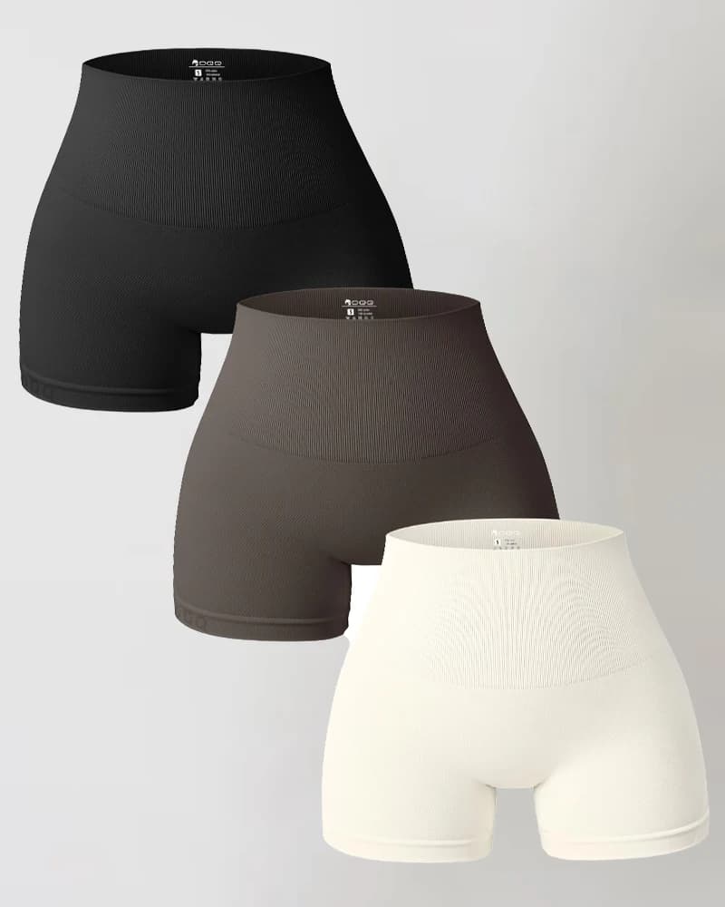 New Summer Seamless High-waisted Hip Lift No Awkward Line Yoga Sports Shorts for Women