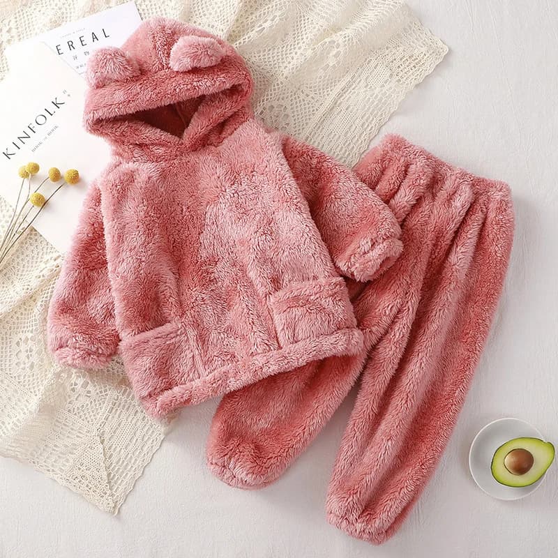 Kids Clothes Autumn Winter Baby Boy Clothes Sets Children Clothing Sets Baby Girls Sport Suit T-shirt+PantsKeep Warm Outfit Suit