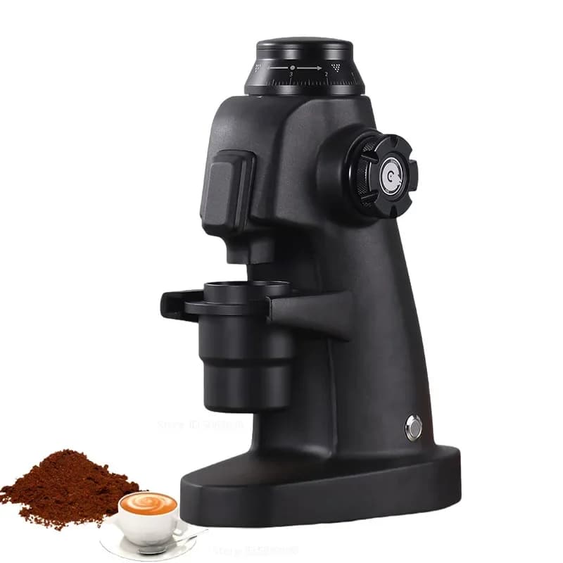 Professional Coffee Grinder T48 Seven Star Burr Conical Italian Coffee Bean Grinder 260W High Power