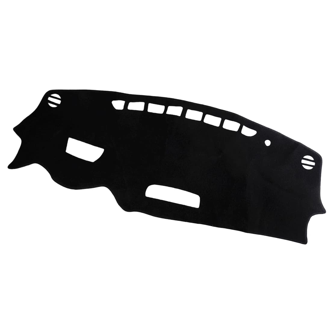 Car Dashmat Dashboard Cover Pad Protector with HUD Hole Black Polyester Fit for Mazda CX-3 2015-2021 2022 2023 Left hand Drive