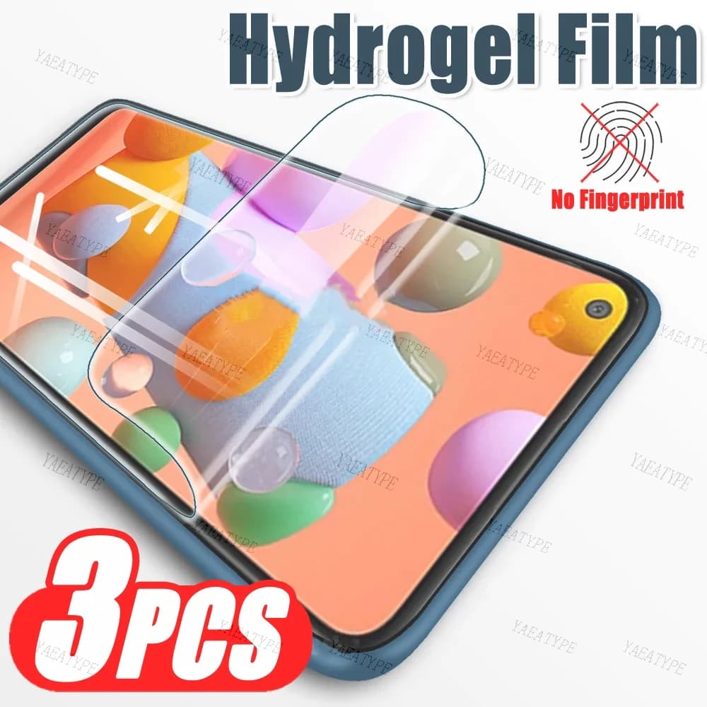 3Pcs Hydrogel Film For Huawei Enjoy 50z Pocket S Nova Y61 10 SE 10z Y90 Y70 Mate 50E Mate 50 RS Enjoy 50 Pro Screen Protector
