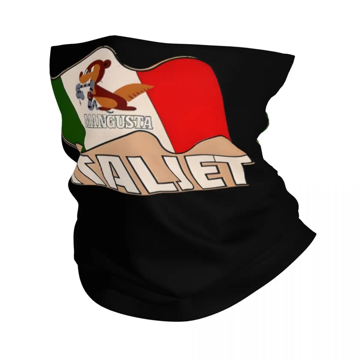 VINTAGE Italjet Moto Bandana Neck Gaiter Motocross Face Scarf Hiking Unisex Adult Windproof