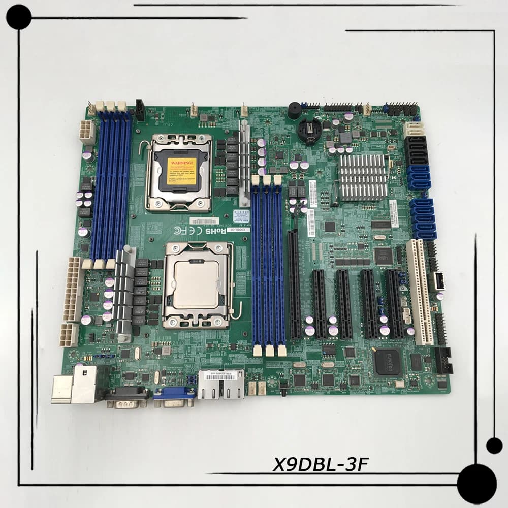 X9DBL-3F For Supermicro Two-way Server Motherboard LGA 1356 Intel C606 DDR3 Xeon Processor E5-2400 and E5-2400 v2 Fully Tested