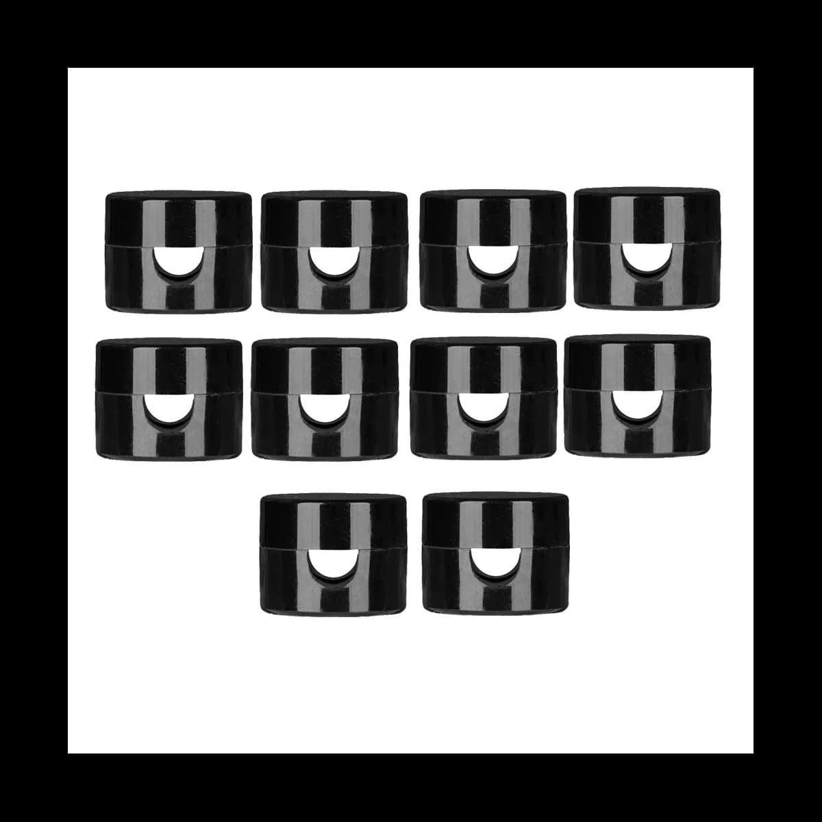 10Pcs Hook for Ceiling Hanging Light,DIY Lamp Hanging Electric Wire Cable Cord Chandelier Fixture Hardware Hook Black