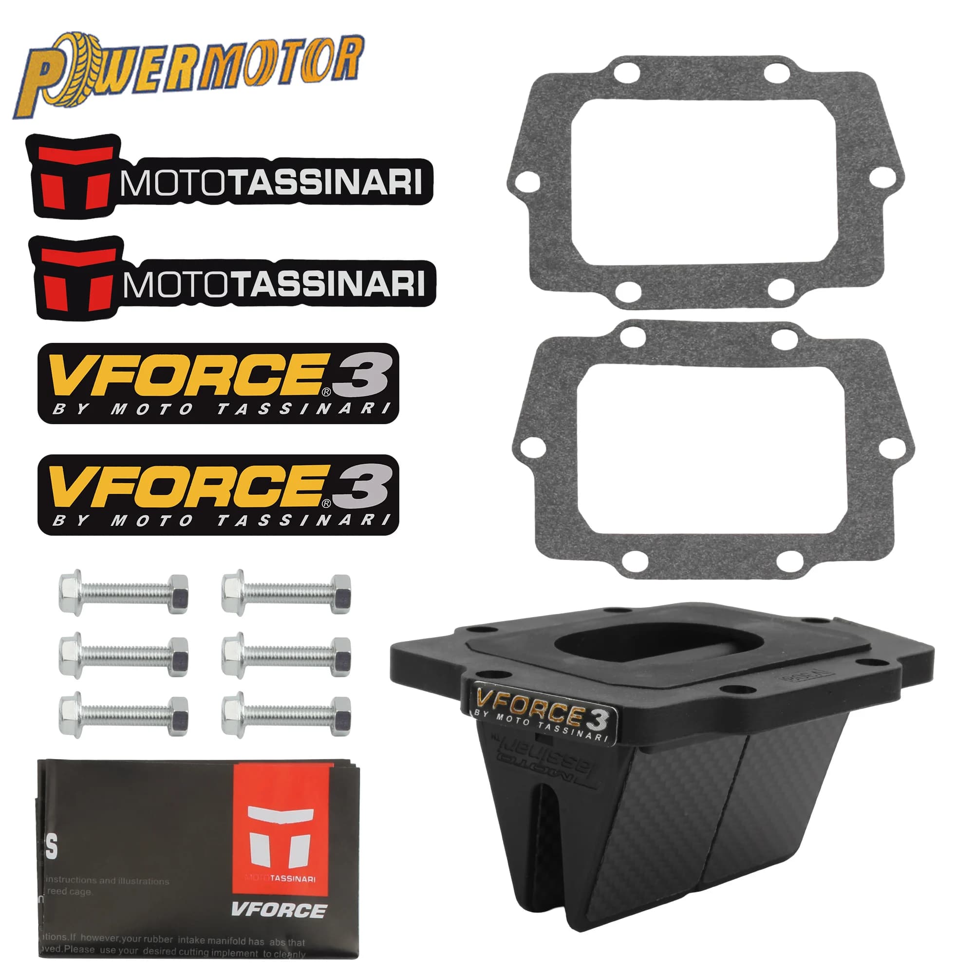 1987-2004 For Kawasaki KX250 Motorcycle Reed Valve Kit Accessories  Motocross Intake Manifold System Carbon Fiber Parts