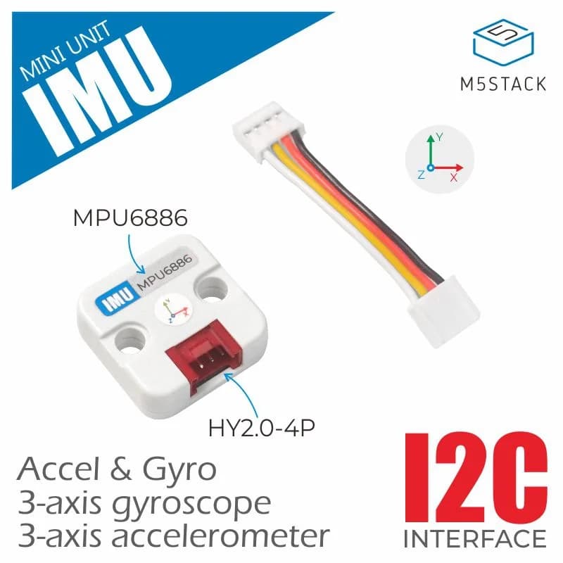 M5Stack Official 6-Axis IMU Unit(MPU6886)