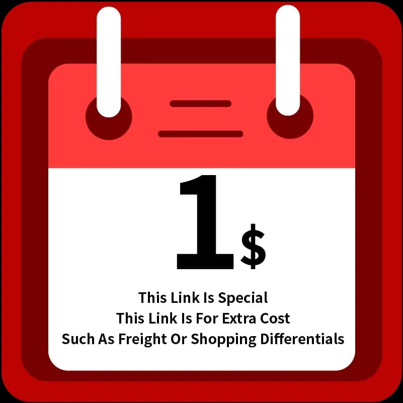 Pay extra for your order shipping cost $1