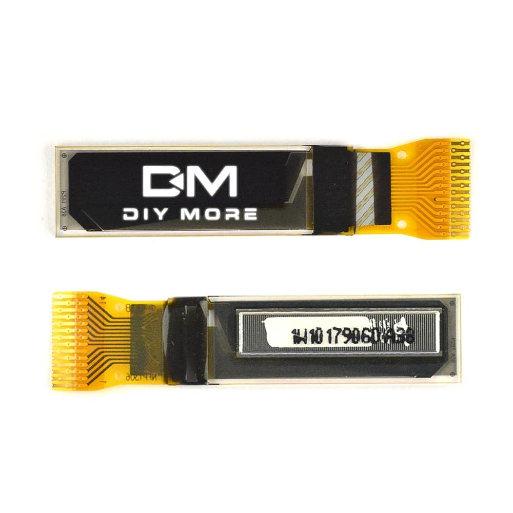 0.69 Inch OLED Display Module 3.3V 14Pin OLED Display 96*16 Resolution White Light SPI I2C IIC Screen Display for TS100 TS08