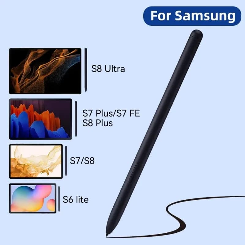 For Samsung Tablet Stylus S Pen Galaxy S6 Lite Tab S8 S7 Mobile Phone S21 S22 S23 Ultra Without Bluetooth