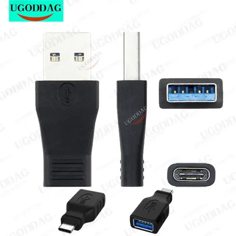 USB 3.1 Type C Adapter USB-C Female to Type A USB 3.0 Male Adapter for Macbook 12 Inch ChromeBook Pixel Nokia N1 Tablet