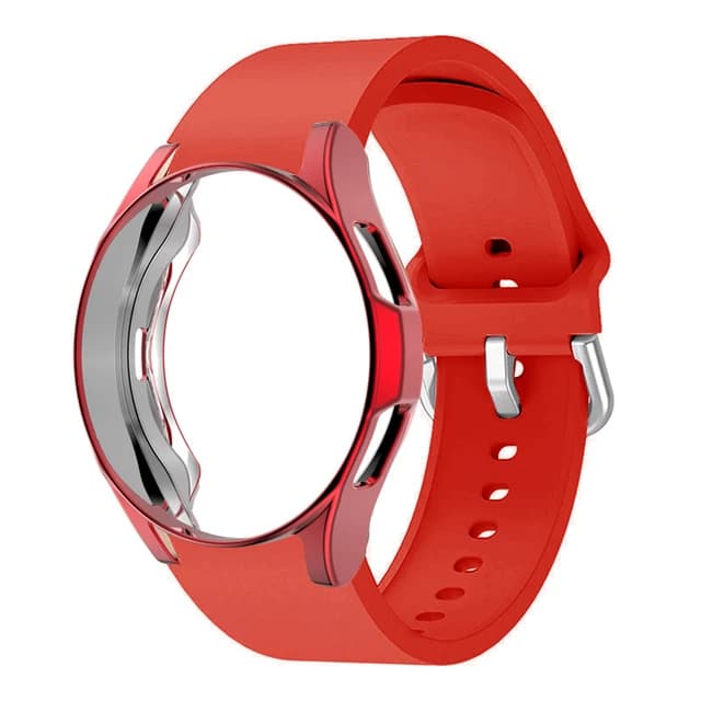 20mm watch Strap+case For Samsung Galaxy Watch 4 classic 46mm 42mm smartwatch Ridge Sport Bracelet Galaxy Watch4 44mm 40mm band