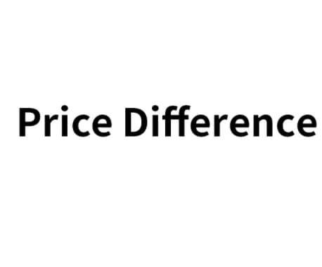 BGVP  Price Difference Only