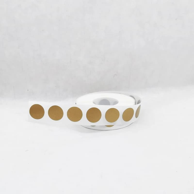 1000PCS 0.5" Inch, 12.5mm Small Round  Golden Or Silvery Or Black Scratch Off Stickers Promotional Games Favors