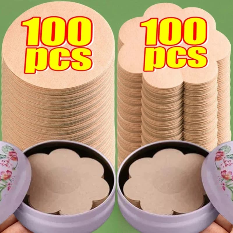 2/200pcs Women's Invisible Nipple Pasties Breast Lift Tape Overlays on Bra Stickers Chest One-off Nipple Covers Pads Accessories
