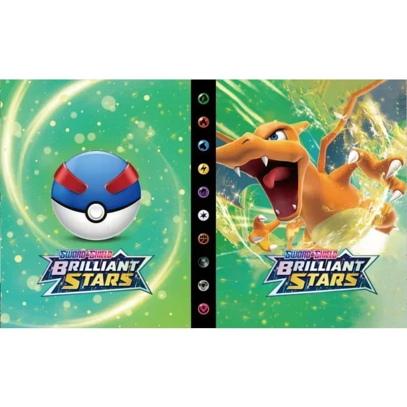 Global Best Selling Classic Anime Binder Anime Card Protective Cover Game Card Holder's Collection 240PCS Photo Album Gift