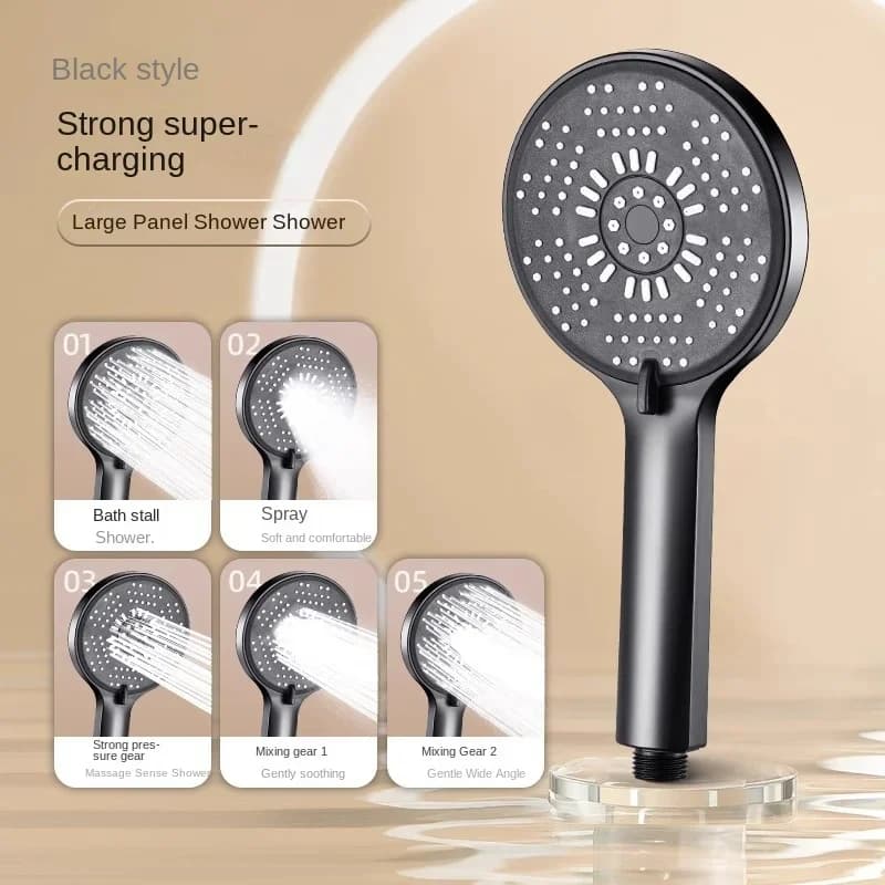 Large panel shower, pressurized showerhead, household bathroom water heater, shower showerhead, shower showerhead