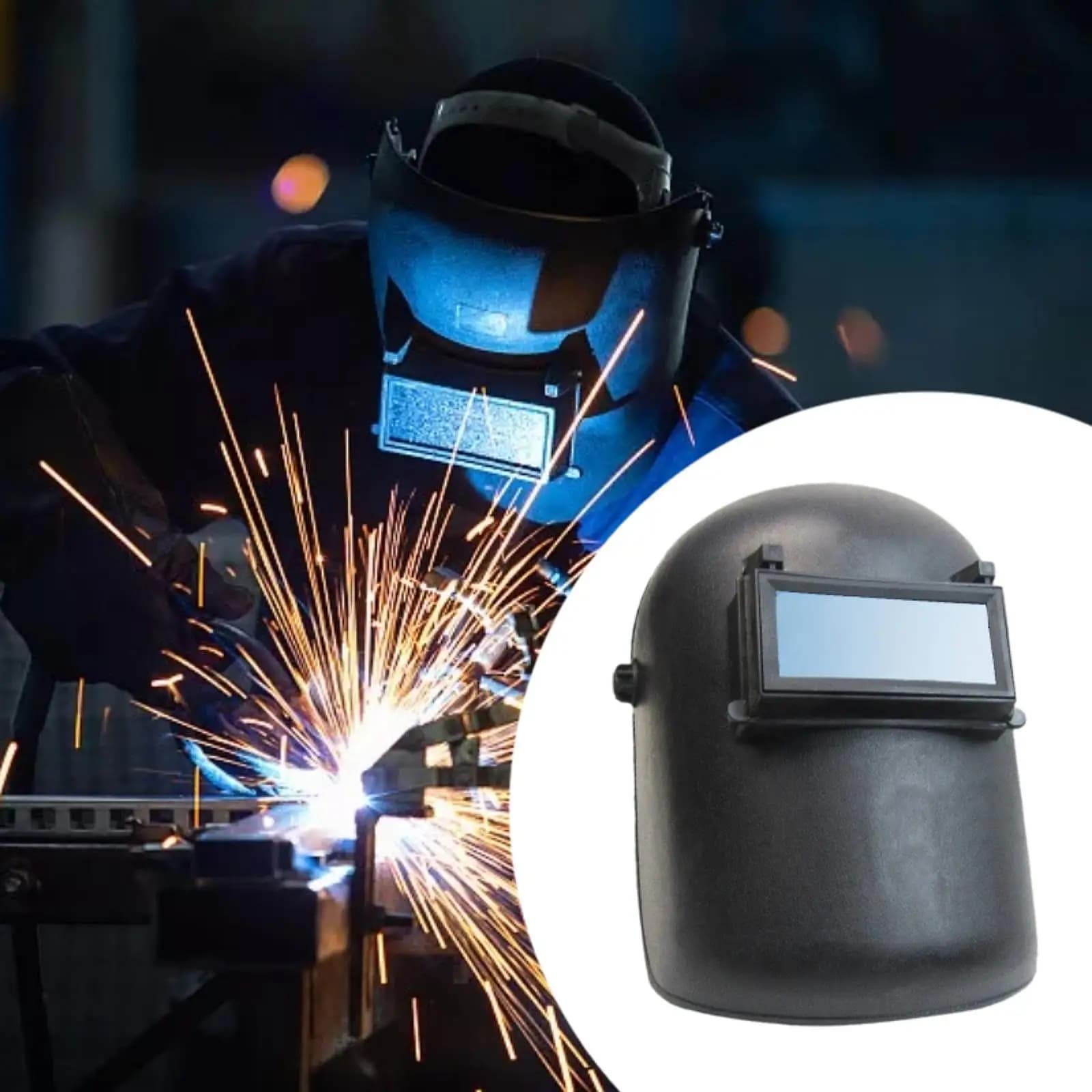 Auto Darkening Welding Helmet Cap Welder Mask Hood Protective Gear for Industrial ARC Weld Grinding Cutting Repairing Women Men