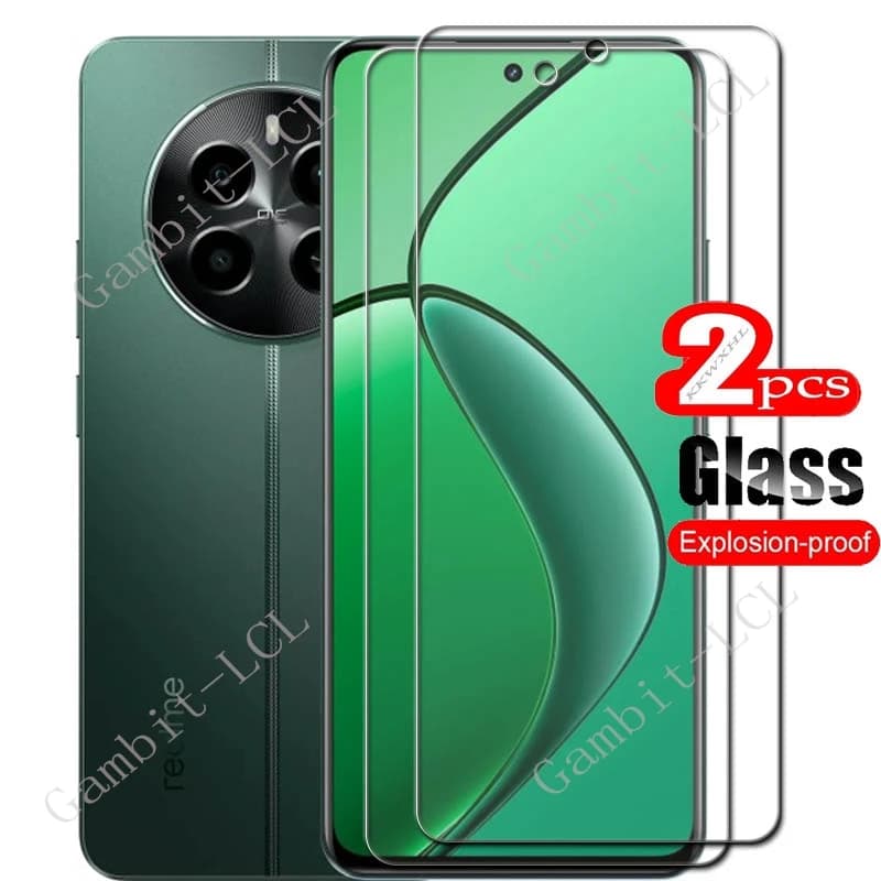 2PCS HD FOR Realme 13 4G Tempered Glass Protective Cover ON Realme12 12 Realme134G Realme13 Screen Protector Transparent Film