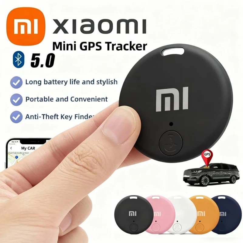 Xiaomi Mini GPS Tracker Bluetooth 5.0  Pet elderly Kids Wallet Tracking Smart Finder Locator Car Locator For IOS Android New
