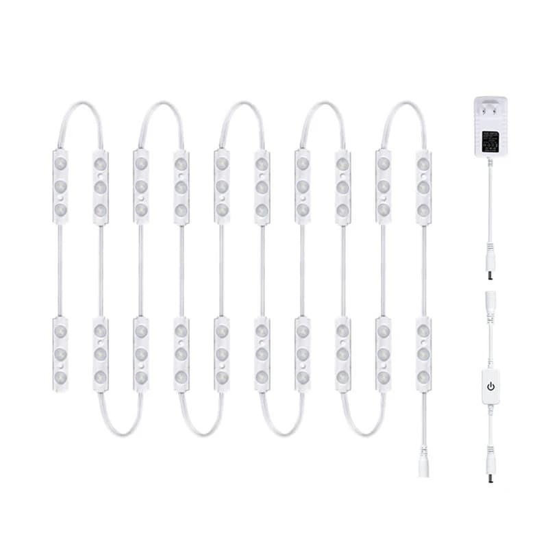 LED Vanity Mirror Lights Dimmable Touch Control Lights Strip, Full Body Mirror & Bathroom Mirror Lighting