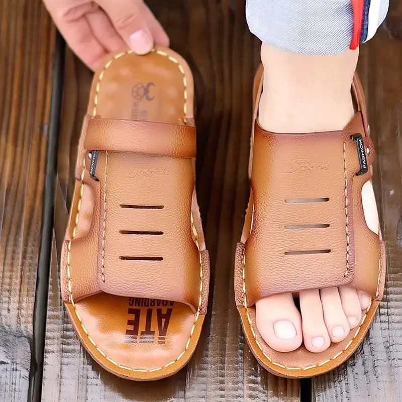 Soft Men's Sandal Non Slip and Waterproof Beach Male Shoe In Welcome Deal on Offer Comfortable Number 41 Stylish V High Quality