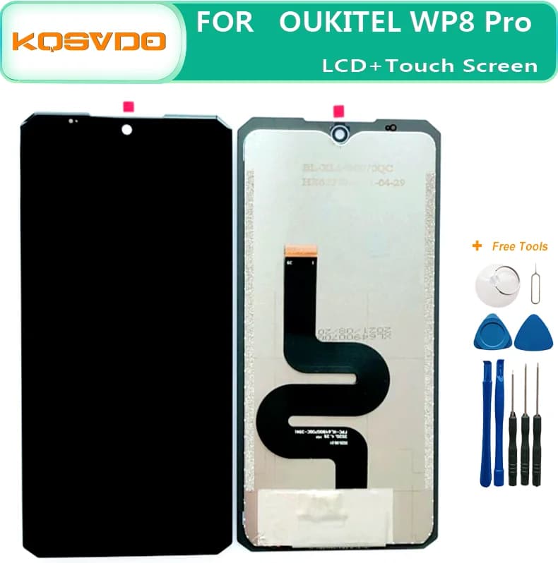 New For Oukitel WP8 Pro LCD Display Touch Screen Assembly Repair Parts 6.49" For Oukitel WP 8 PRO WP8Pro Smartphones Accessories