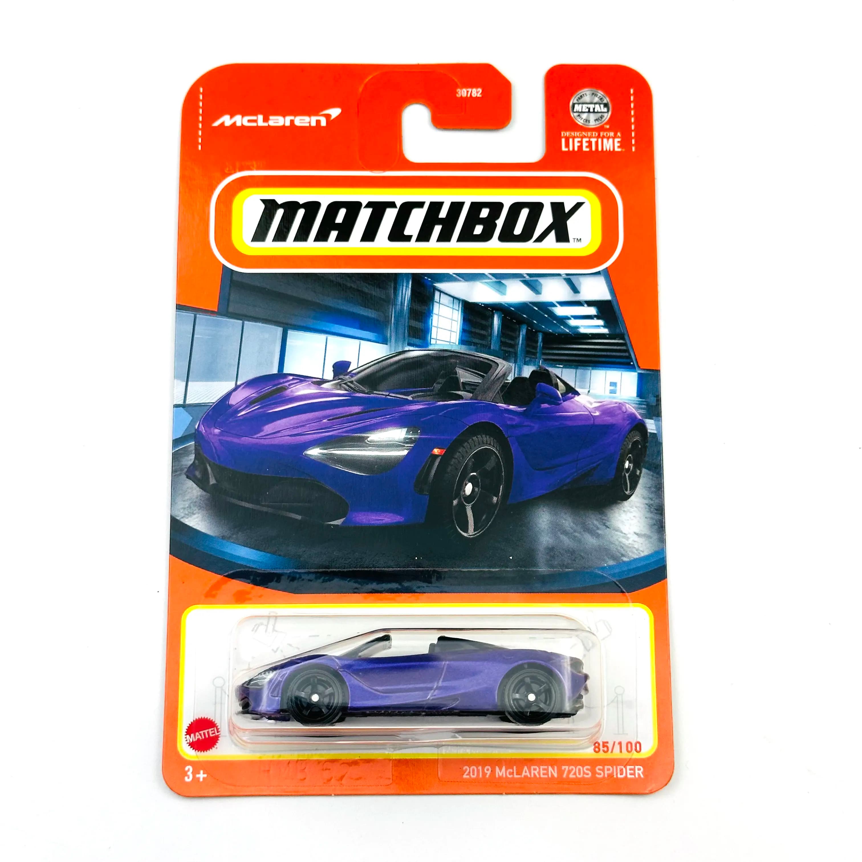2024 Matchbox Cars 2019 McLAREN 720 SPIDER 1/64 Metal Die-cast Collection Model Car Toy Vehicles