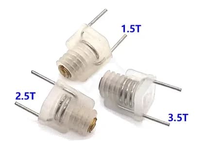 20pcs MD0707 Adjustable Inductor 7*7-1.5T 7*7-2.5T 7*7-3.5T Molded Inductor Hollow Coil Inductor Inductance 7*7