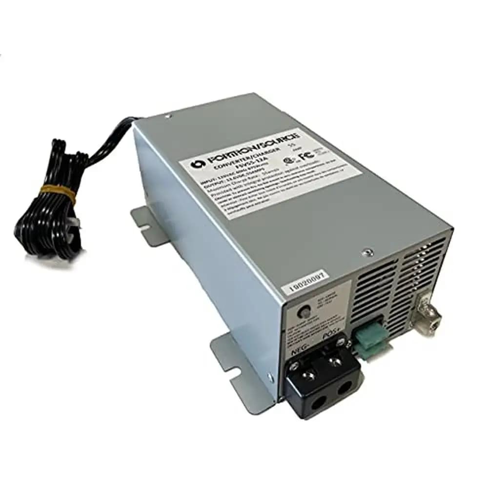 55A RV Converter Charger High Efficiency Power Supply Recreational Vehicle Overcurrent & Overvoltage Protection 55W Output