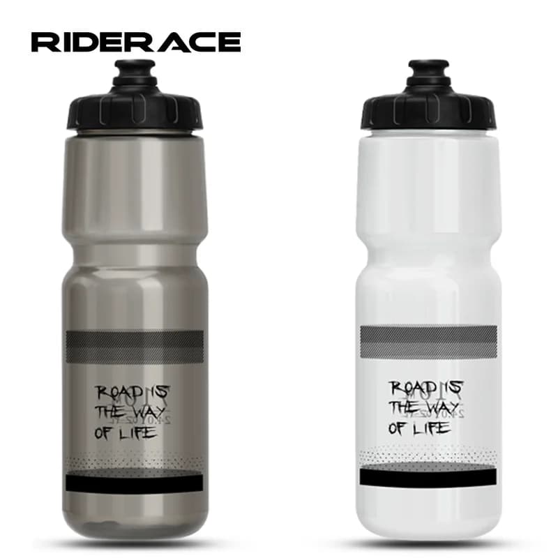 RIDERACE Bicycle Water Bottle 750ML PP5 Plastic For Outdoor Running Climbing Sports Squeeze Mug Cycling Kettle Portable Bike Cup