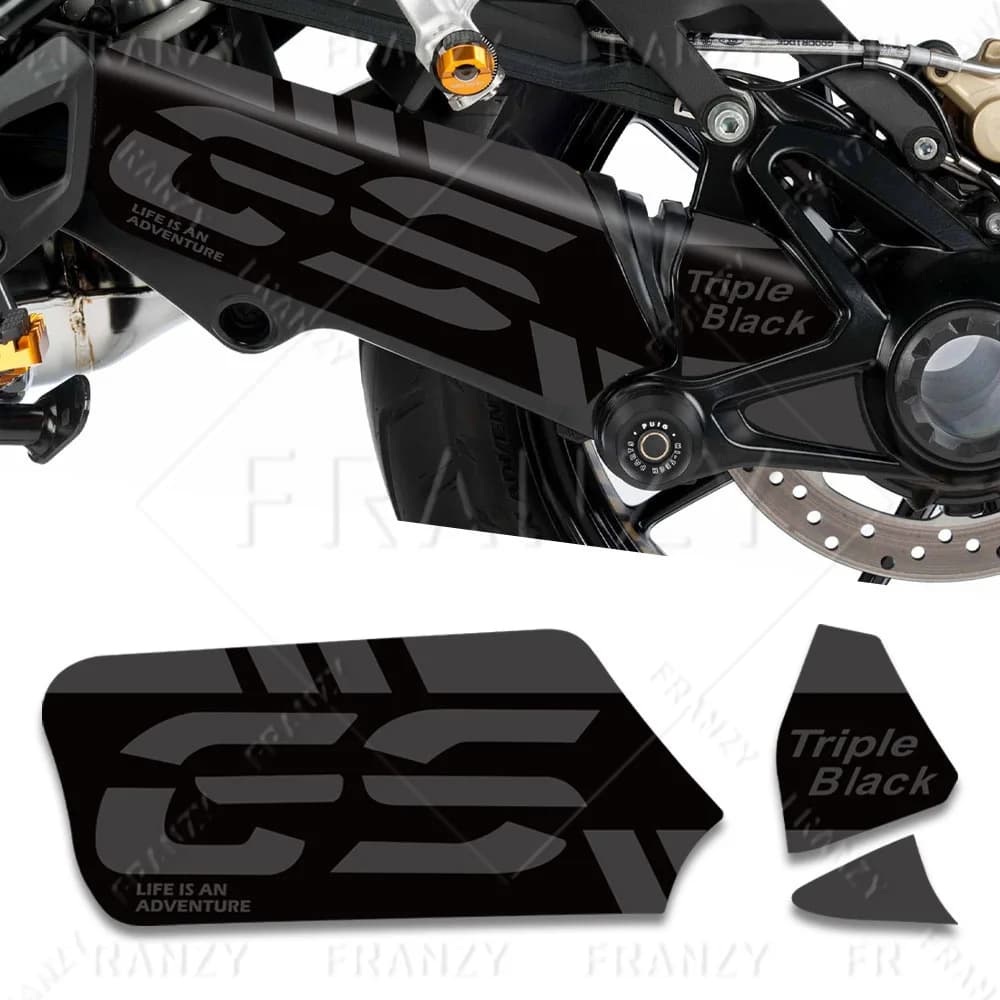 For R1200GS/Adv 13-18 R1250GS/Adv 19-24 3M Motorcycle Swingarm Decal Adventure Triple Black Swing arm Sticker Accessories