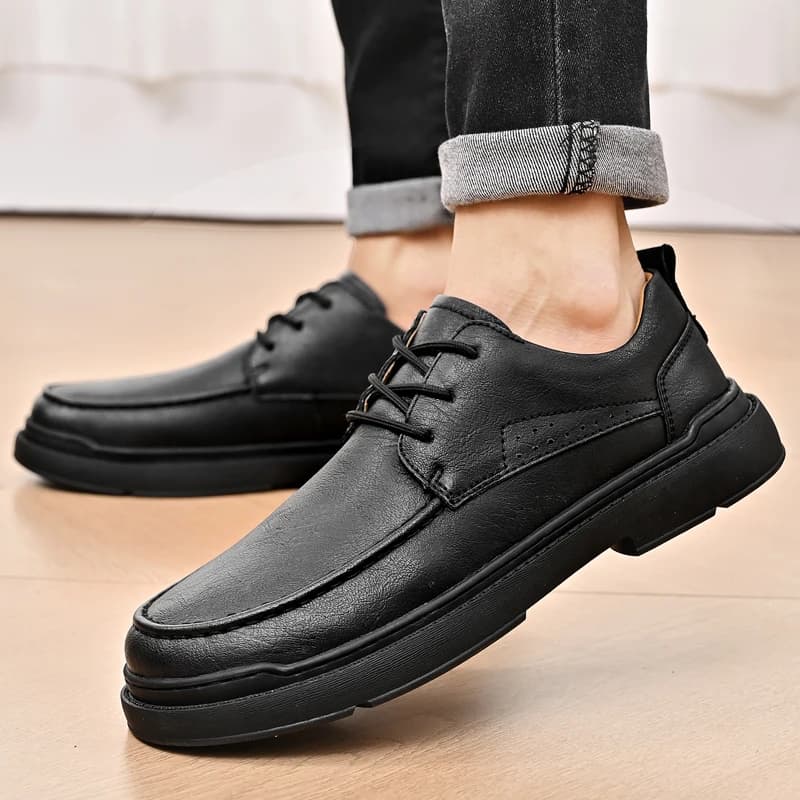 Genuine Leather casual men's shoes High quality handmade Leisure  Business Party Daily office outdoor shoes Plus Size 38-46 New