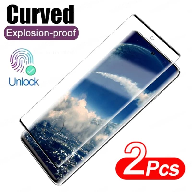 2Pcs Tempered Glass Screen Protector For Samsung Galaxy S22 S24 S21 S20 S23 Ultra Plus For Samsung Galaxy S23 S21 S20 FE Glass