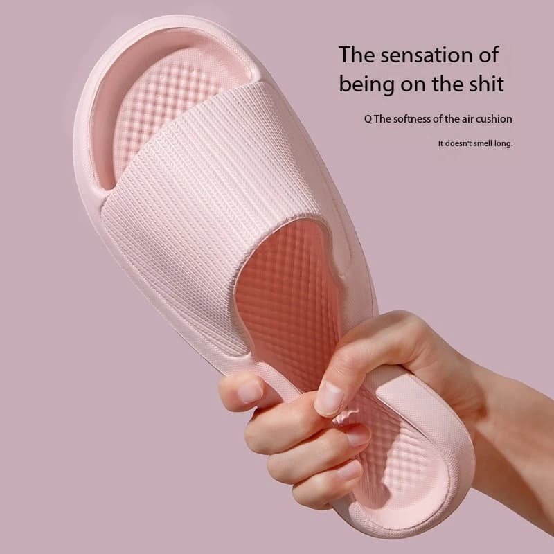 Women's Solid Color Casual Simple Slipper, EVA Material, Comfortable Indoor/Outdoor Dual-use, Anti-Slip Design
