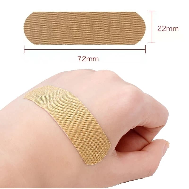 20-100Pcs Elastic Breathable Band Aid Wound Adhesive Plaster Outdoor Sports First Aid Kit Supplies Anti-Bacteria Bandages Tapes