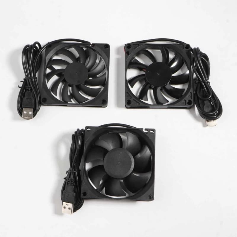 CPDD 80mm USB Brushless Cooling Fan DC 5V Quiet Cooling Fan 8010 8015 8025 Mini Computer Fan for Small Appliances Series