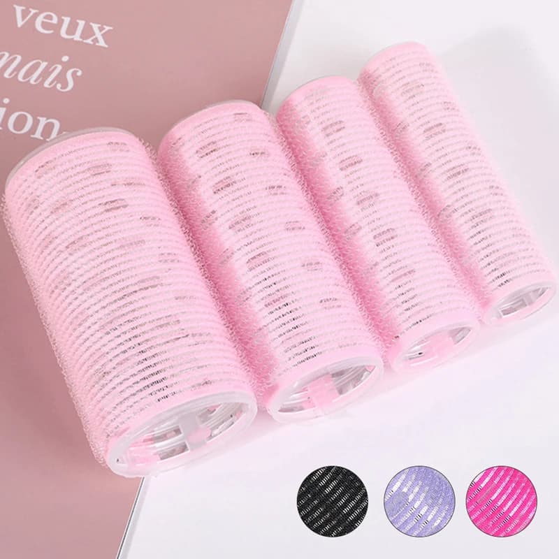 1 Pcs Hair Rollers Self Grip Hair Curlers Lazy Curler Silk Curling Ribbon Hair Roller Heatless Curling Rod Hair Styling Tools