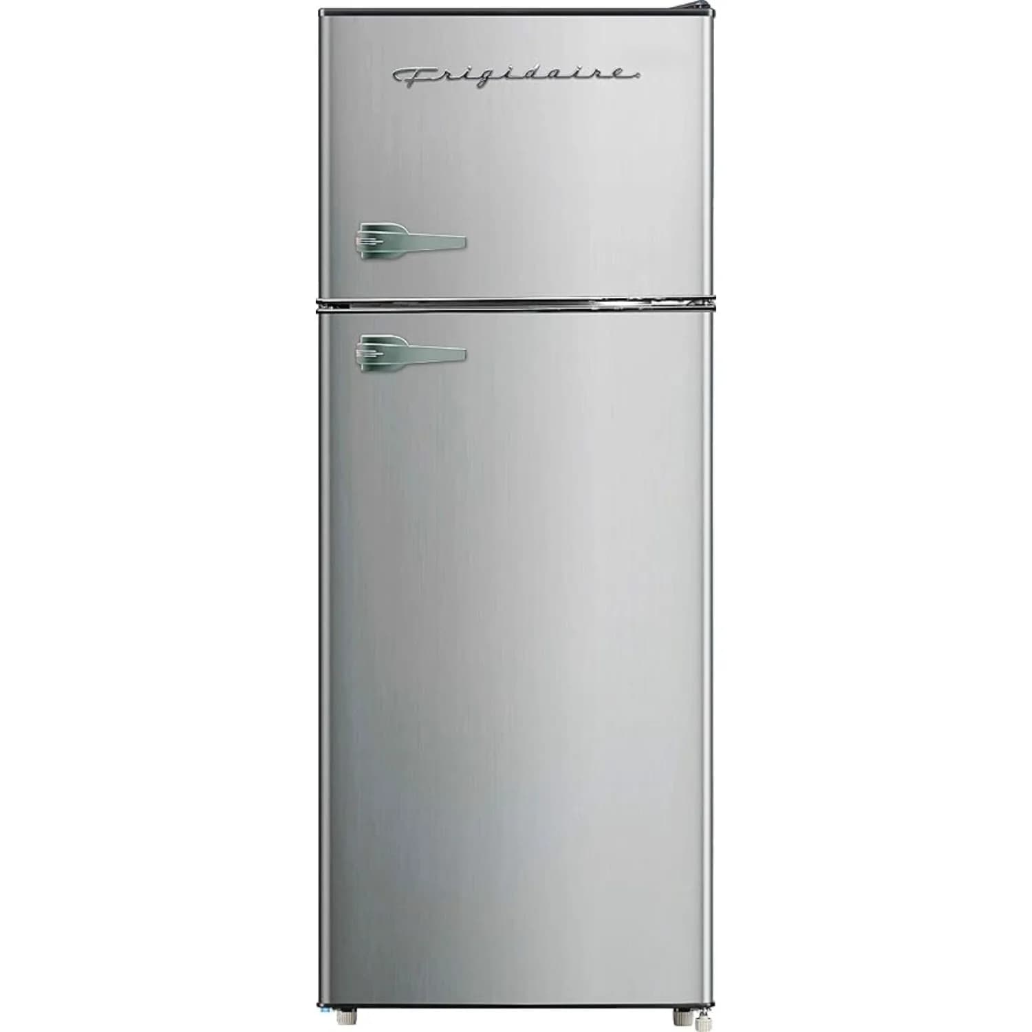 Frigidaire EFR751, 2 Door Apartment Size Refrigerator with Freezer, 7.5 cu ft, Platinum Series, Stainless Steel