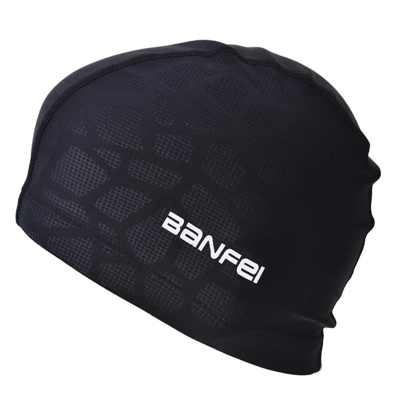 Nylon High Elastic Waterproof Comfortable Cloth Swimming Cap Adult Swimming Cap Water Cube Swimming Cap