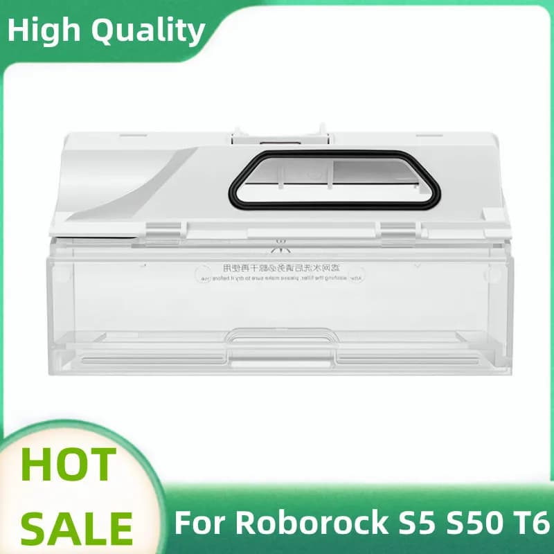 Dust Box For Xiaomi Roborock S5 S50 S51 S52 S55 S6 T6 Vacuum Cleaner Sweeping Robot Dust Bin Box Accessroies Spare Parts