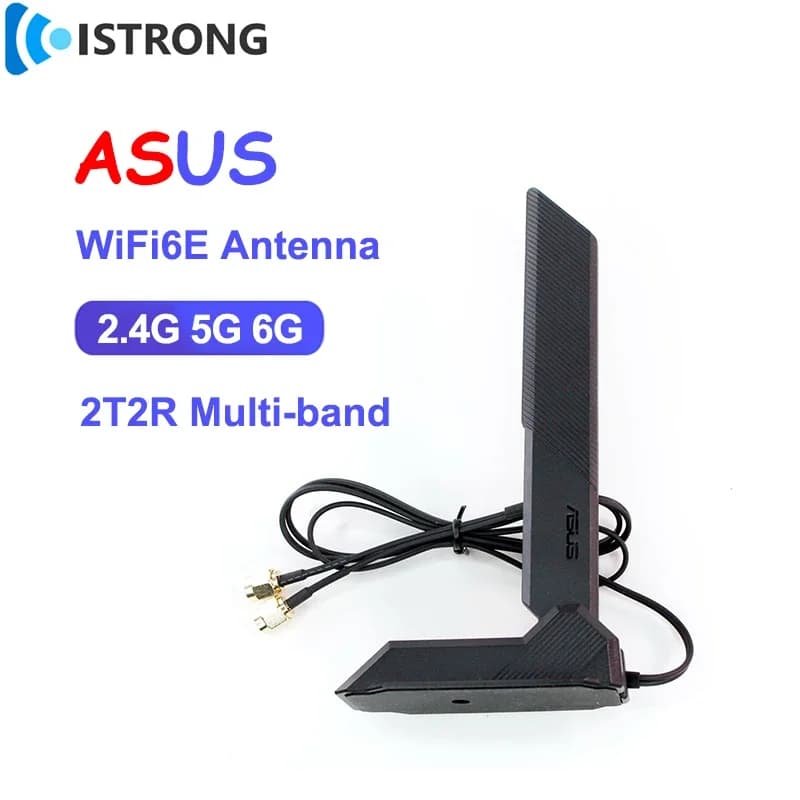 ASUS Original WiFi 6e Antenna 2T2R 2.4G/5G/6G for ROG B660 H670 M13H Z690 Motherboard Support GIGABYTE MSI ASRock Network Card