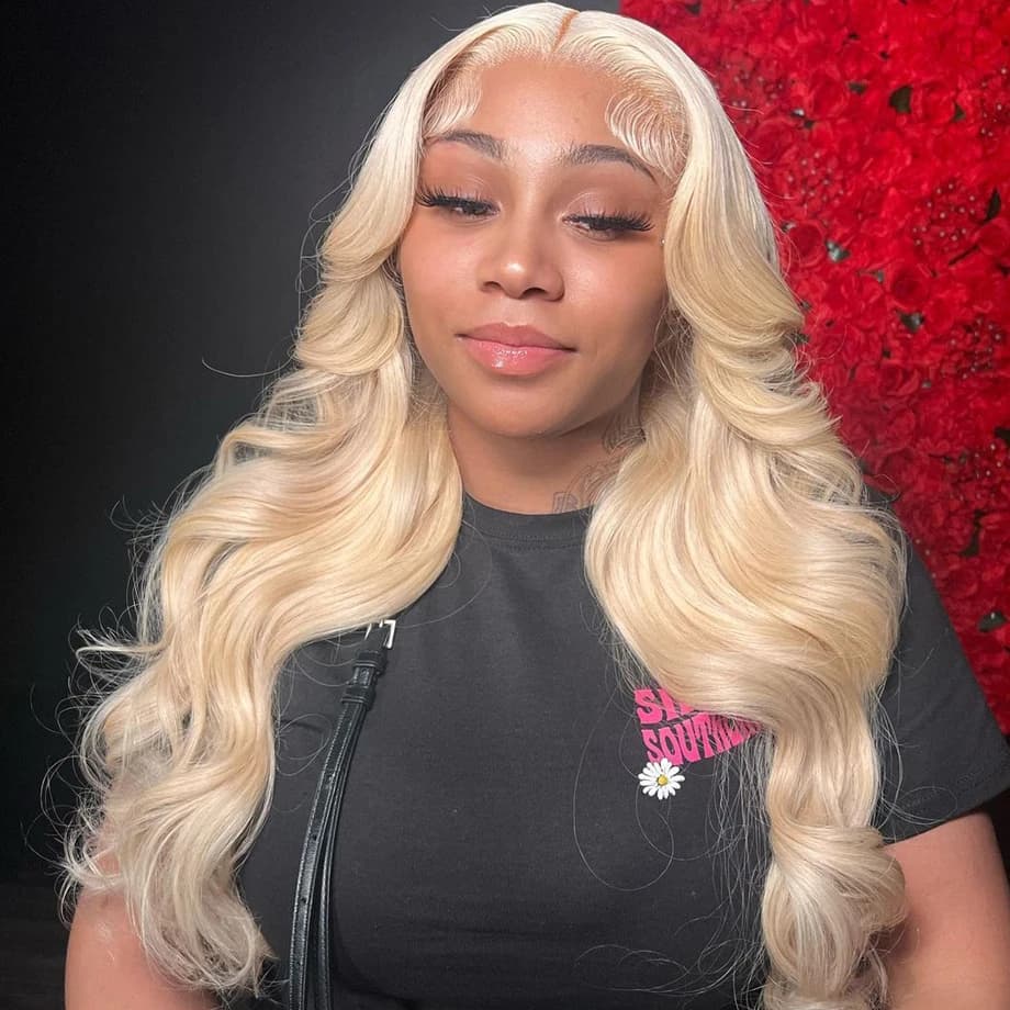613 Hd Lace Frontal Wig 13x6 13x4 Honey Blonde Lace Front Wig Brazilian 30 Inch Body Wave Human Hair Wigs For Black Women