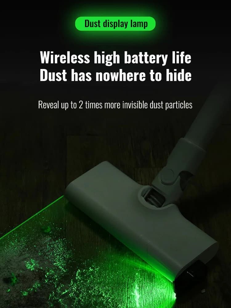 New Vacuum Cleaner Dust Display LED Lamp, Detect Microscopic Dust & Invisible Pet Hair Vacuum Cleaner Accessories