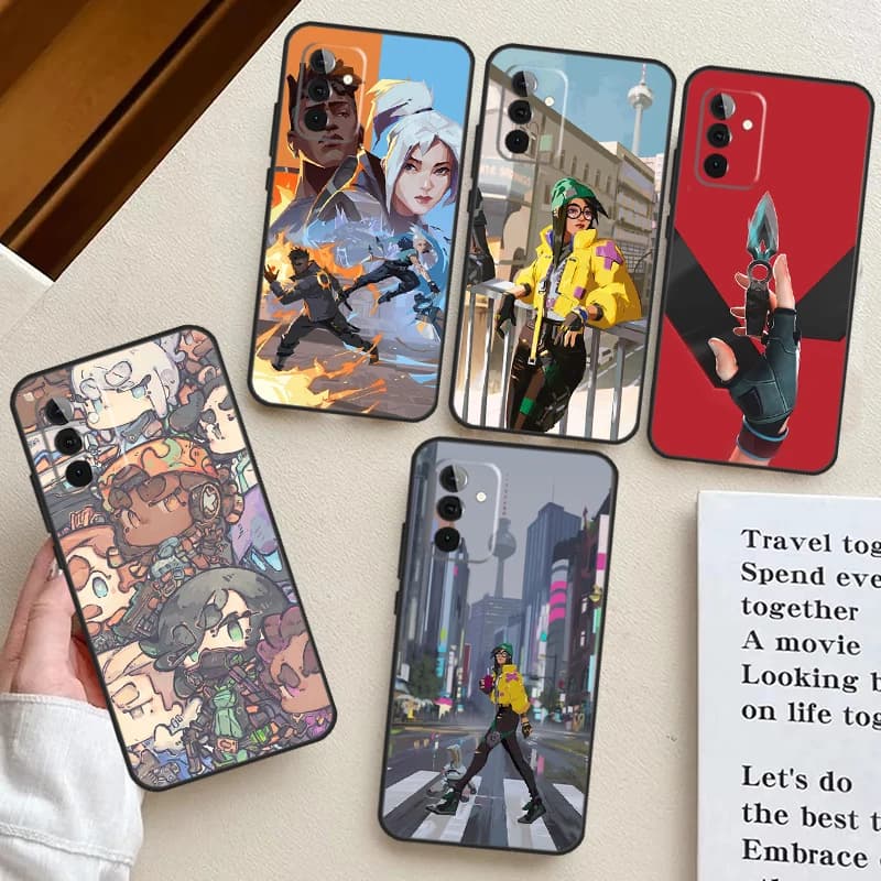 Valorant Game Case For Samsung Galaxy A12 A22 A32 A52 A14 A24 A34 A54 A53 A33 A13 A15 A25 A71 A51 Cover