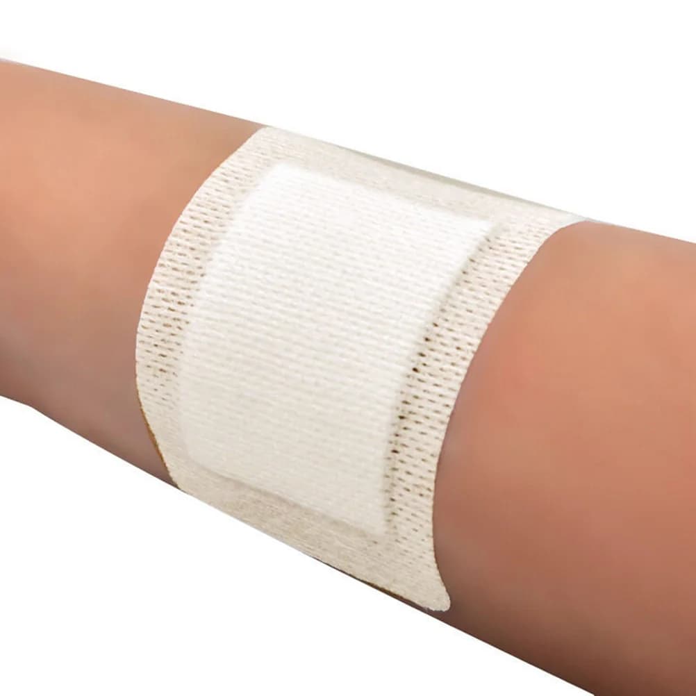 25pcs/12Pcs Large Size Hypoallergenic Non-woven Medical Adhesive Wound Dressing Band aid Bandage Large Wound First Aid 6*7cm