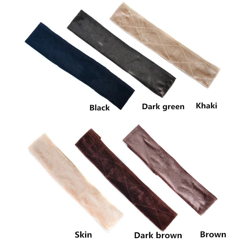 No-Slip Velvet Wig Grip Band for Lace Front Women's Stylish Hair Accessory Comfortable Headbands to Secure Your Wig